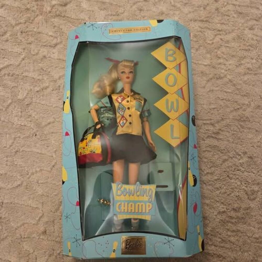 1999 Mattel Collector Edition Bowling Champ Barbie Doll